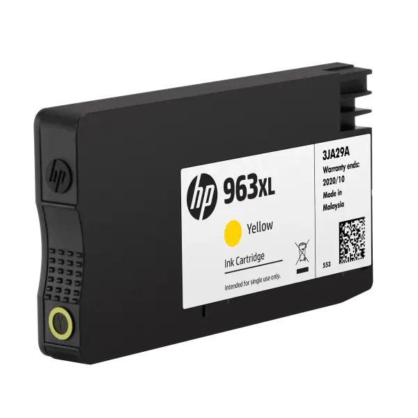 HP 963XL High Yield Yellow Original Ink Cartridge (3JA29AE)